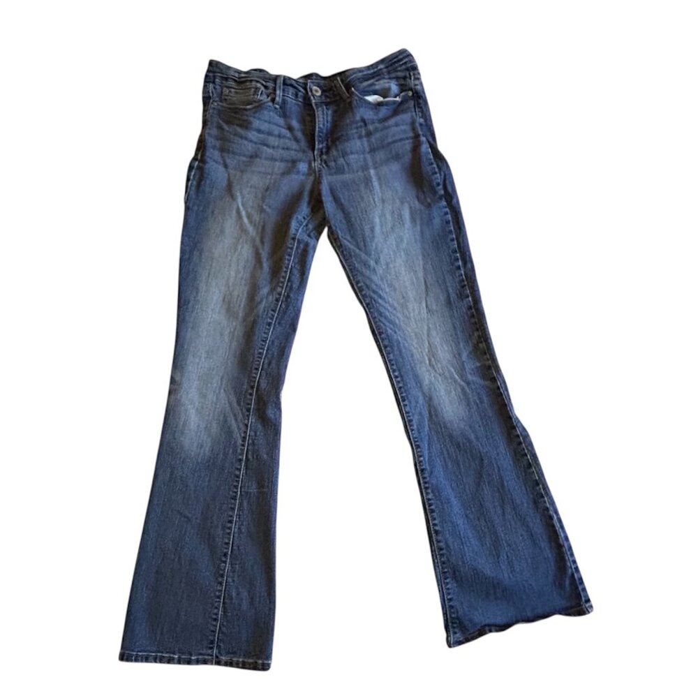 Levi’s Signature Bootcut Jeans 29x32 Medium Wash Stretch Denim Low Rise Y2K - Picture 2 of 11